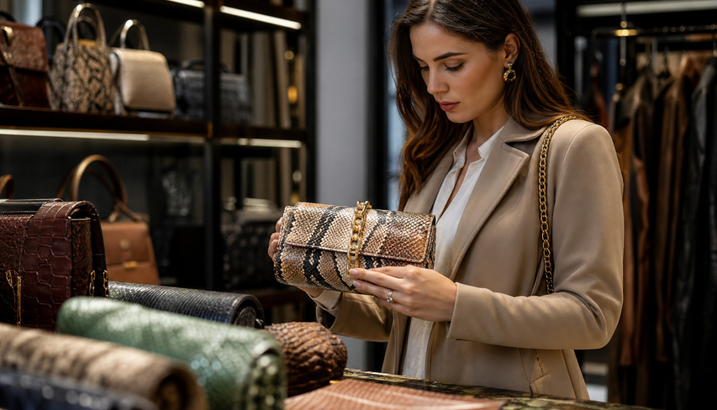 Accessori di pelle esotica: controversia e fascino